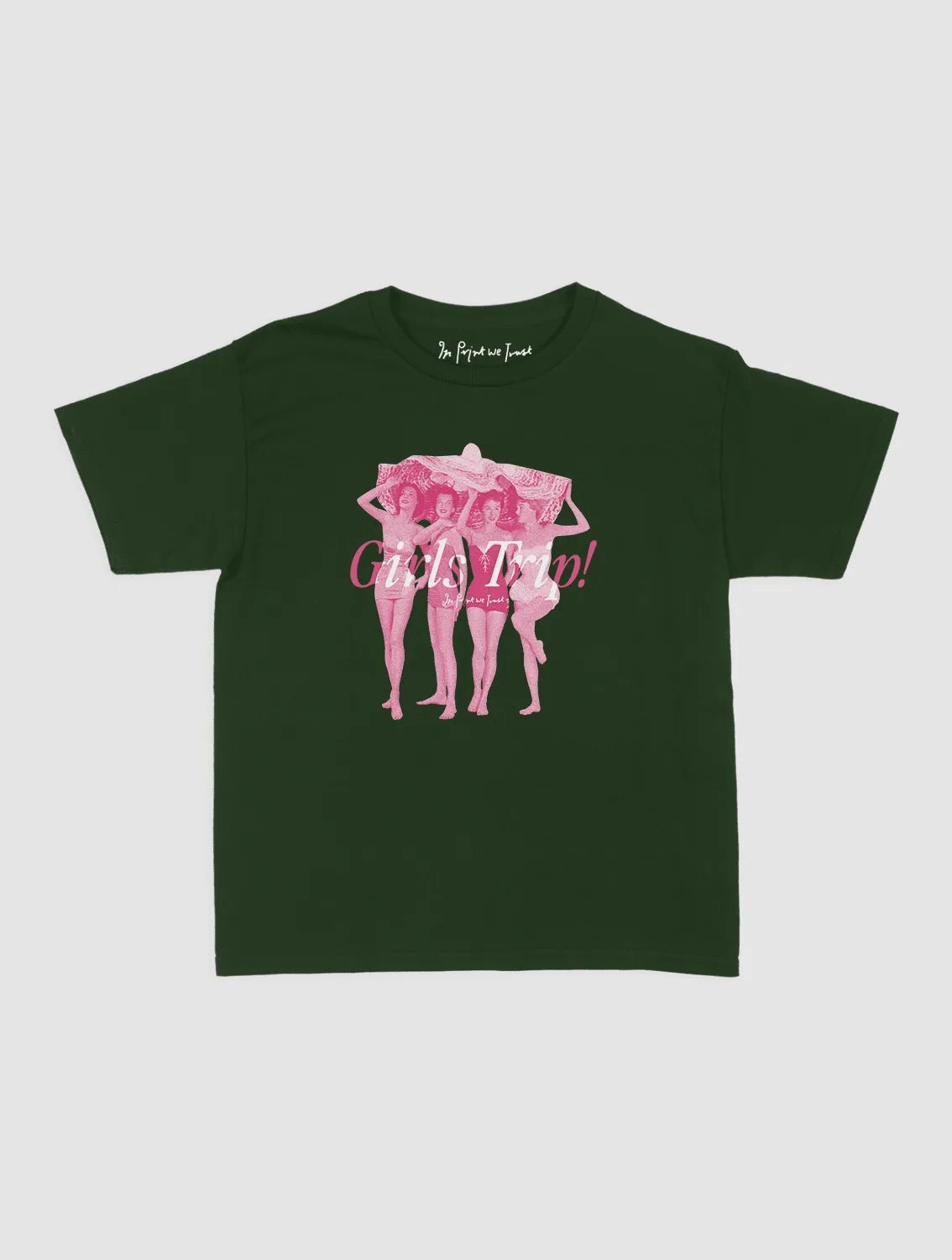 girls trip! baby tee - In Print We Trust