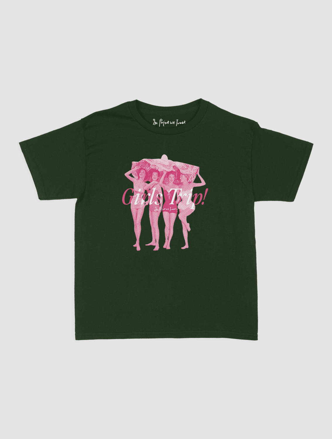 girls trip! baby tee - In Print We Trust
