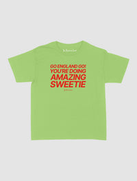 go england go! baby tee - In Print We Trust