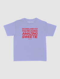 go england go! baby tee - In Print We Trust