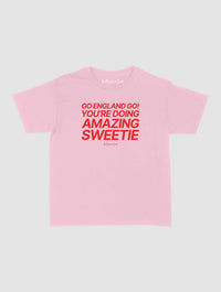 go england go! baby tee - In Print We Trust