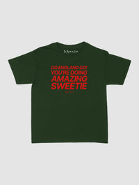 go england go! baby tee - In Print We Trust