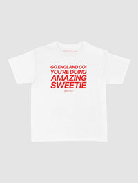go england go! baby tee - In Print We Trust