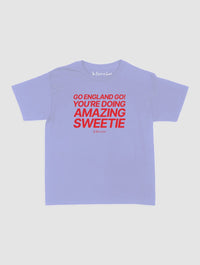 go england go! baby tee - In Print We Trust