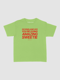 go england go! baby tee - In Print We Trust