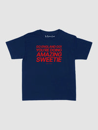 go england go! baby tee - In Print We Trust