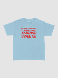 go england go! baby tee - In Print We Trust