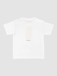 god crochet baby tee - In Print We Trust