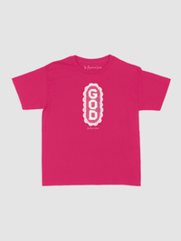 god crochet baby tee - In Print We Trust