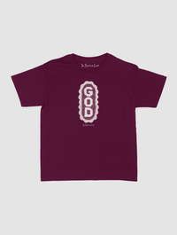 god crochet baby tee - In Print We Trust