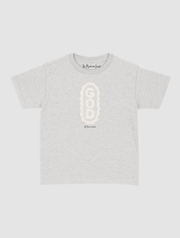 god crochet baby tee - In Print We Trust