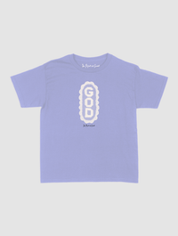 god crochet baby tee - In Print We Trust