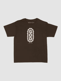 god crochet baby tee - In Print We Trust