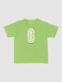 god crochet baby tee - In Print We Trust