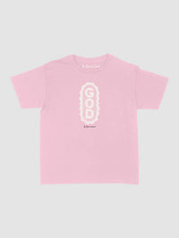 god crochet baby tee - In Print We Trust