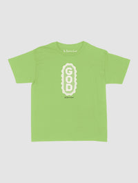 god crochet baby tee - In Print We Trust