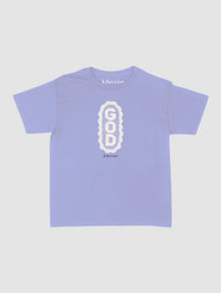 god crochet baby tee - In Print We Trust