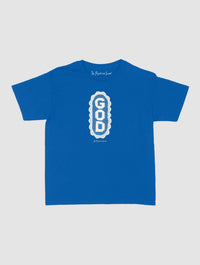 god crochet baby tee - In Print We Trust