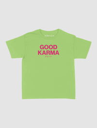good karma baby tee - In Print We Trust