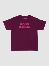 good karma baby tee - In Print We Trust