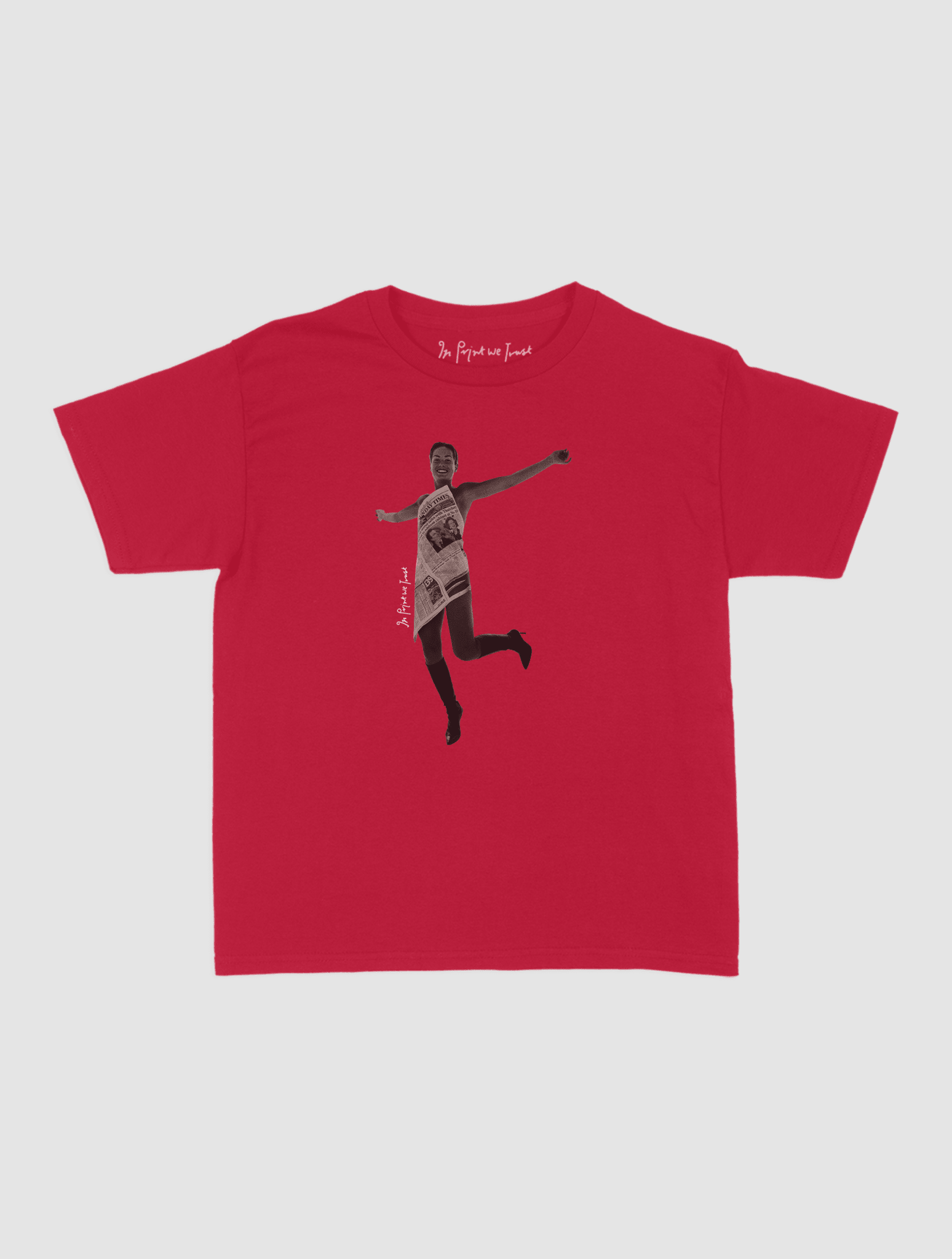 good news baby tee - In Print We Trust