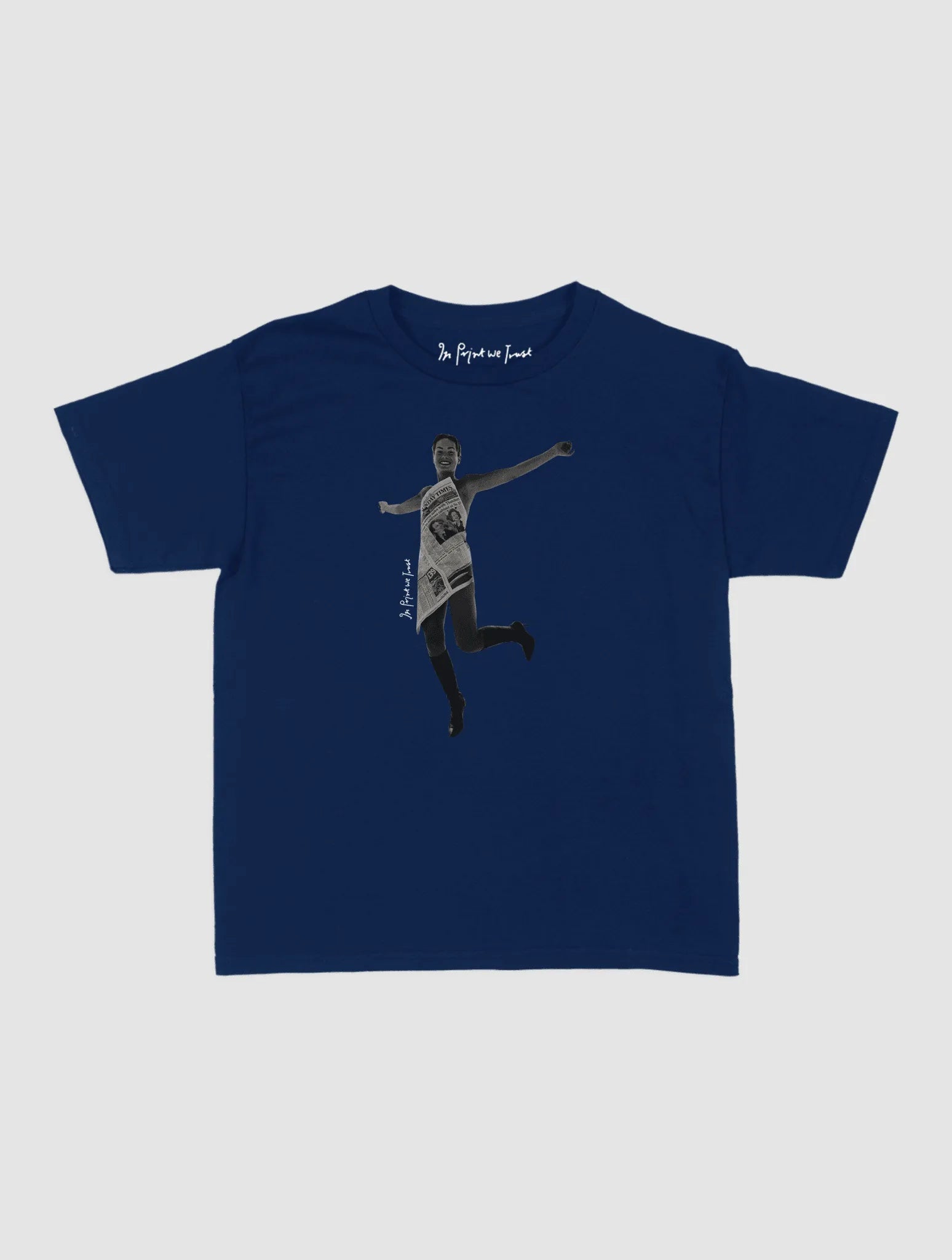 good news baby tee - In Print We Trust