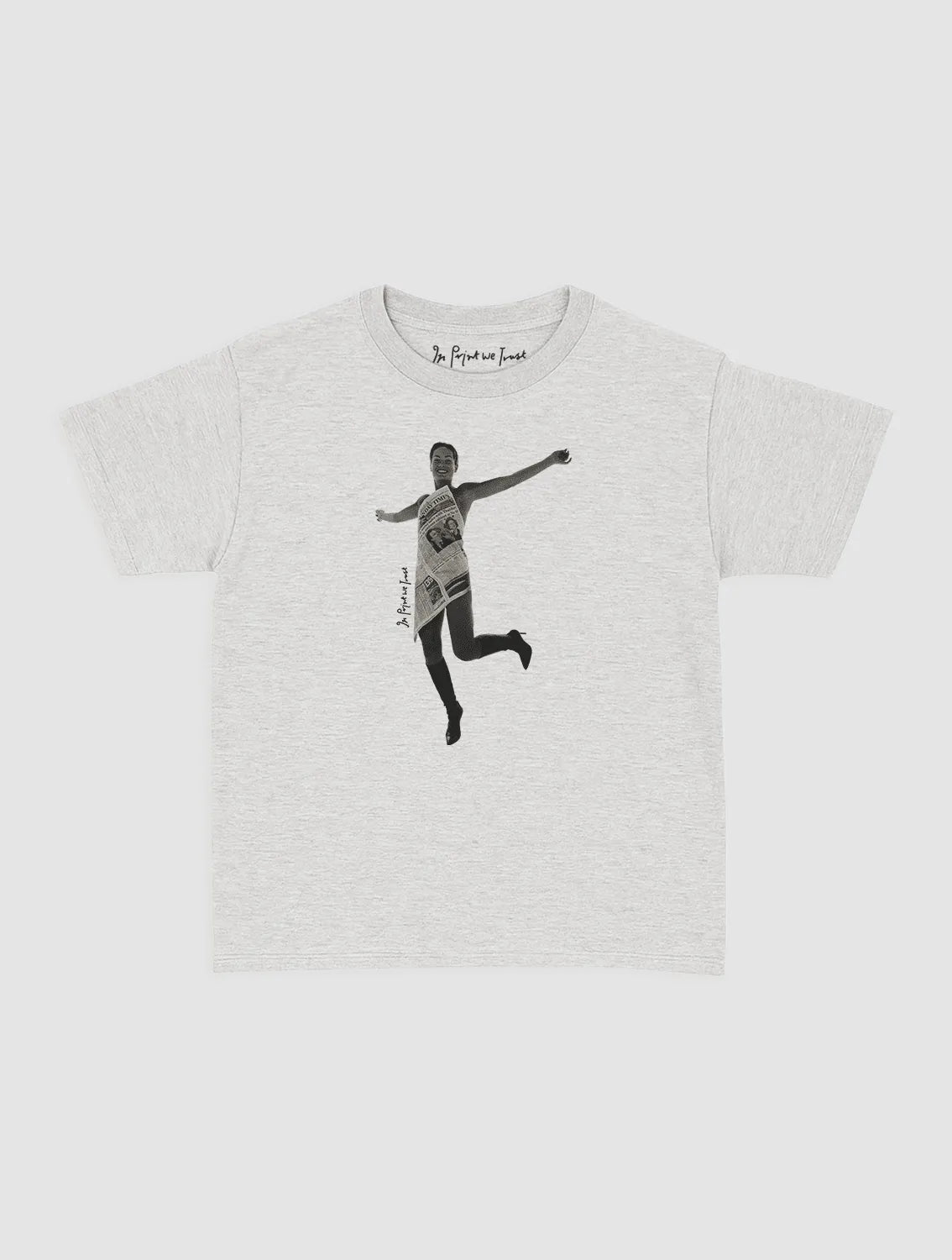 good news baby tee - In Print We Trust