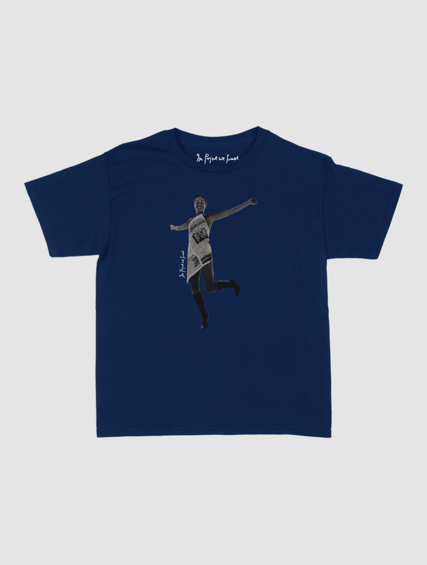 good news baby tee - In Print We Trust