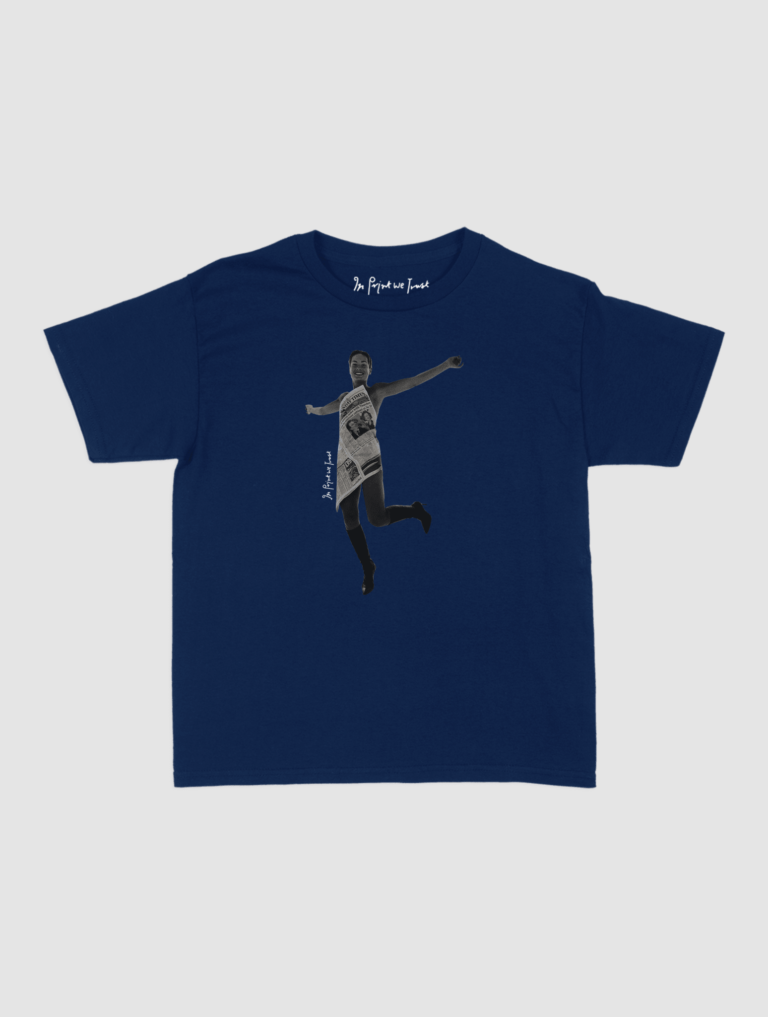 good news baby tee - In Print We Trust