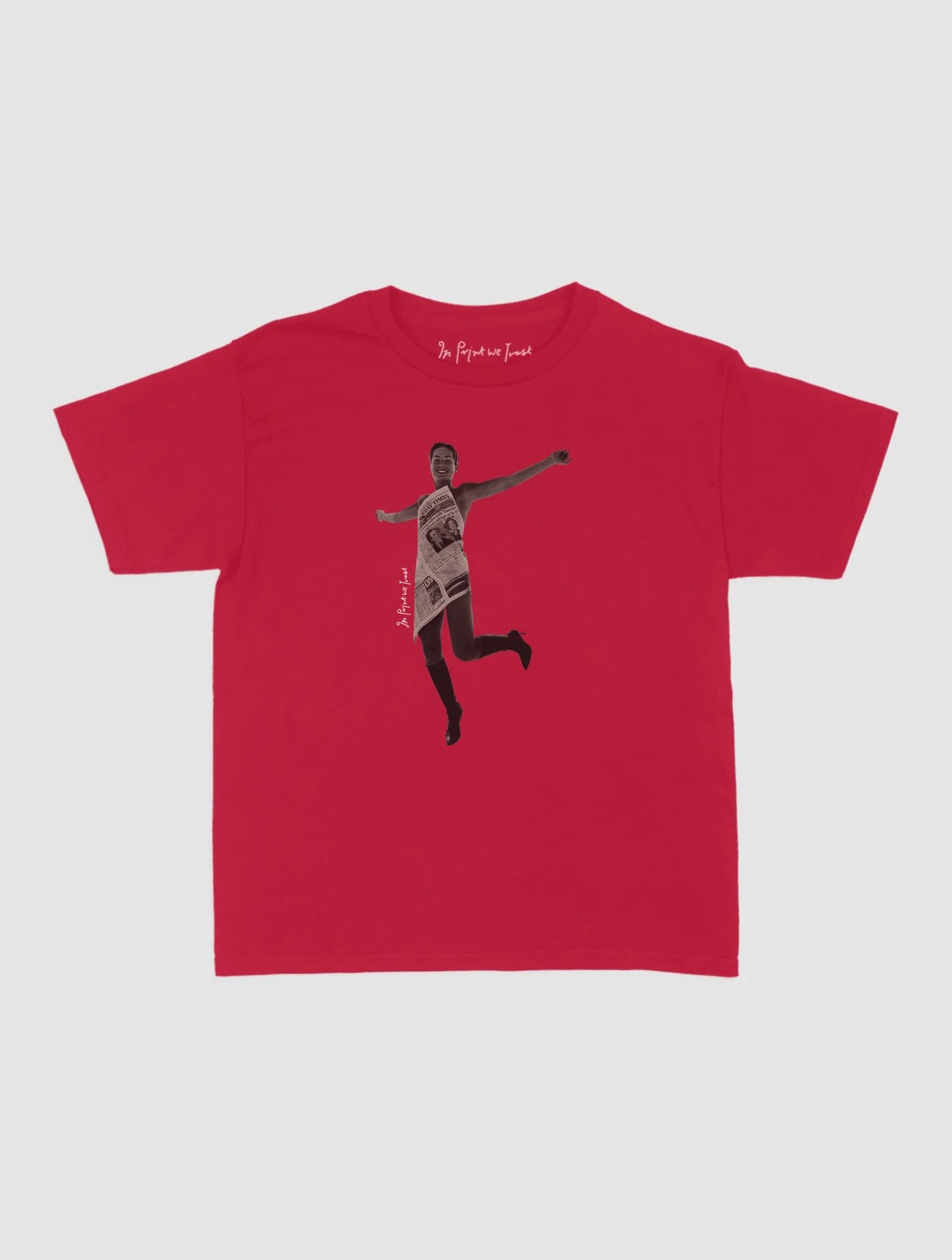 good news baby tee - In Print We Trust