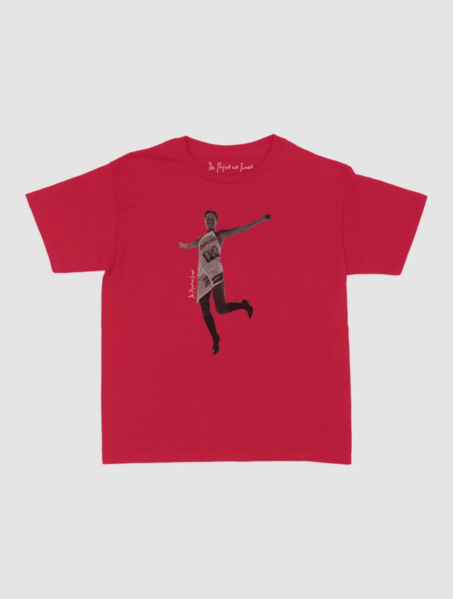 good news baby tee - In Print We Trust