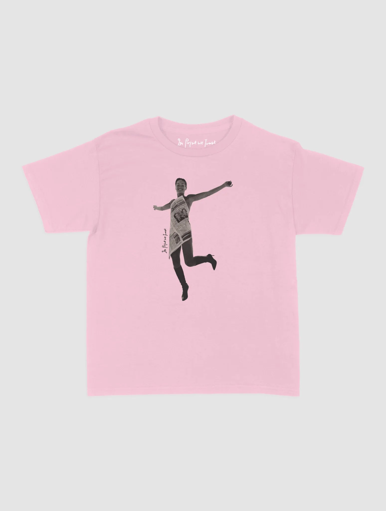 good news baby tee - In Print We Trust