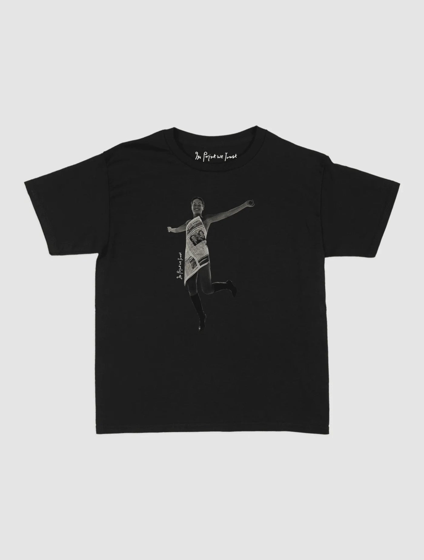 good news baby tee - In Print We Trust