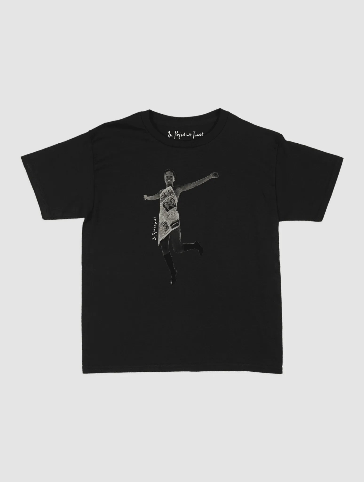 good news baby tee - In Print We Trust
