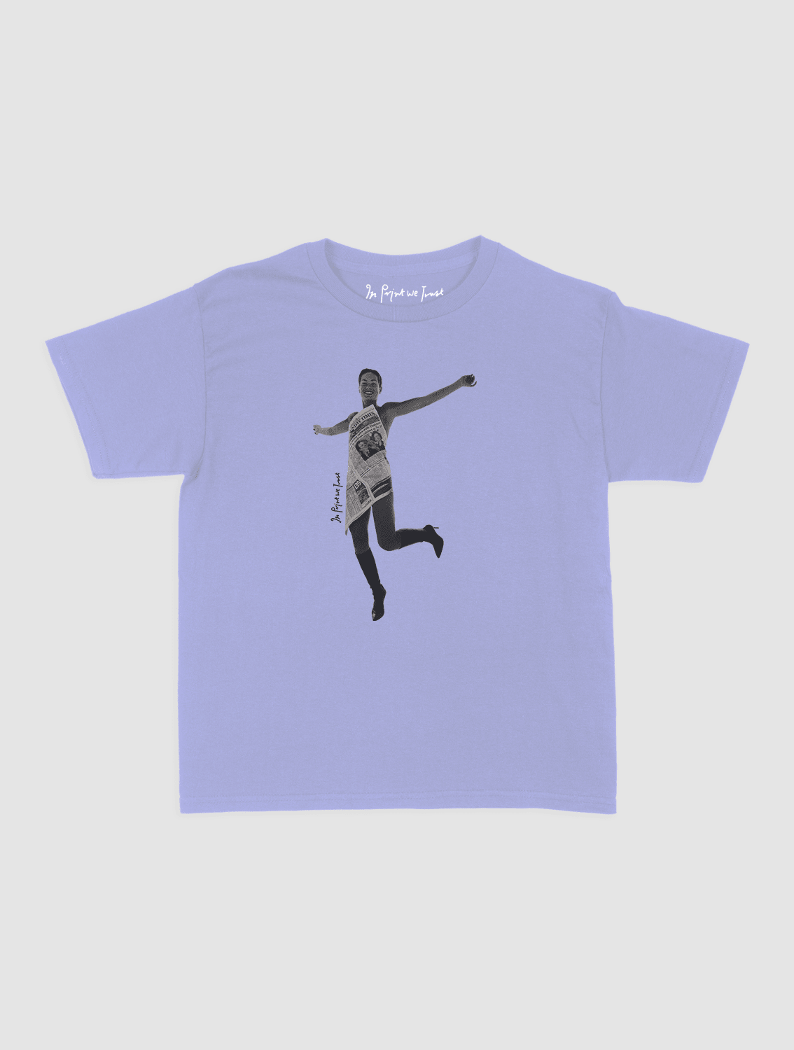 good news baby tee - In Print We Trust