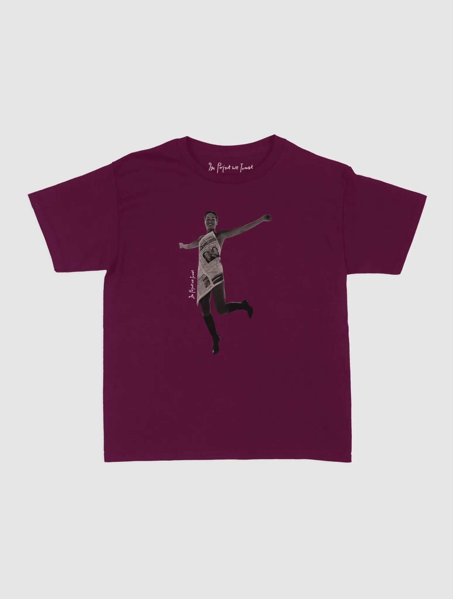 good news baby tee - In Print We Trust