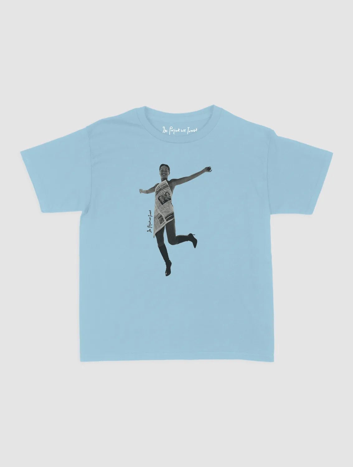good news baby tee - In Print We Trust
