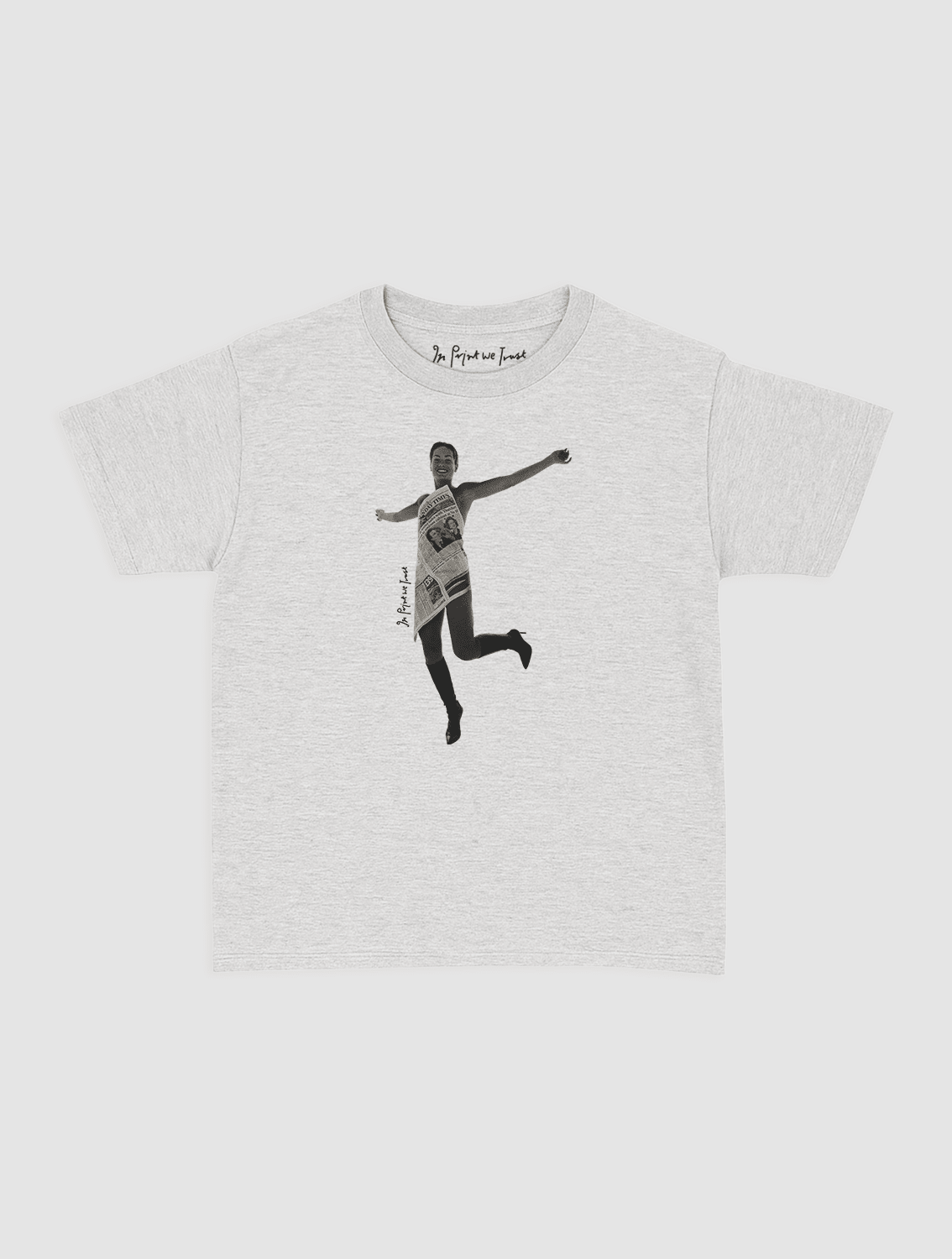 good news baby tee - In Print We Trust