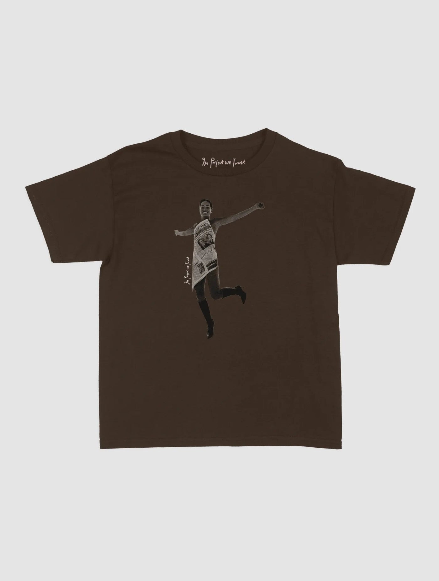 good news baby tee - In Print We Trust