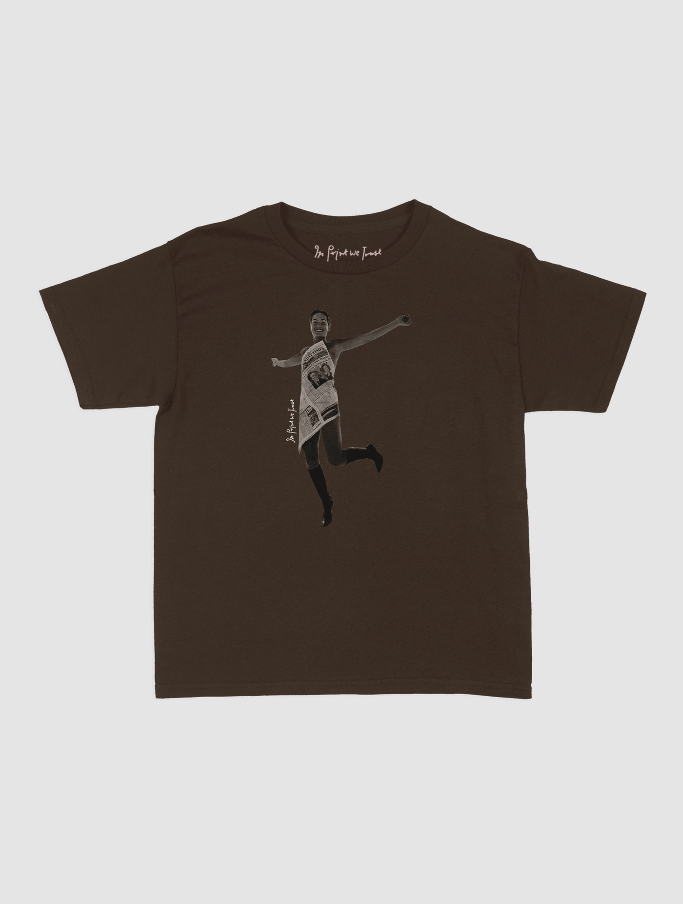 good news baby tee - In Print We Trust