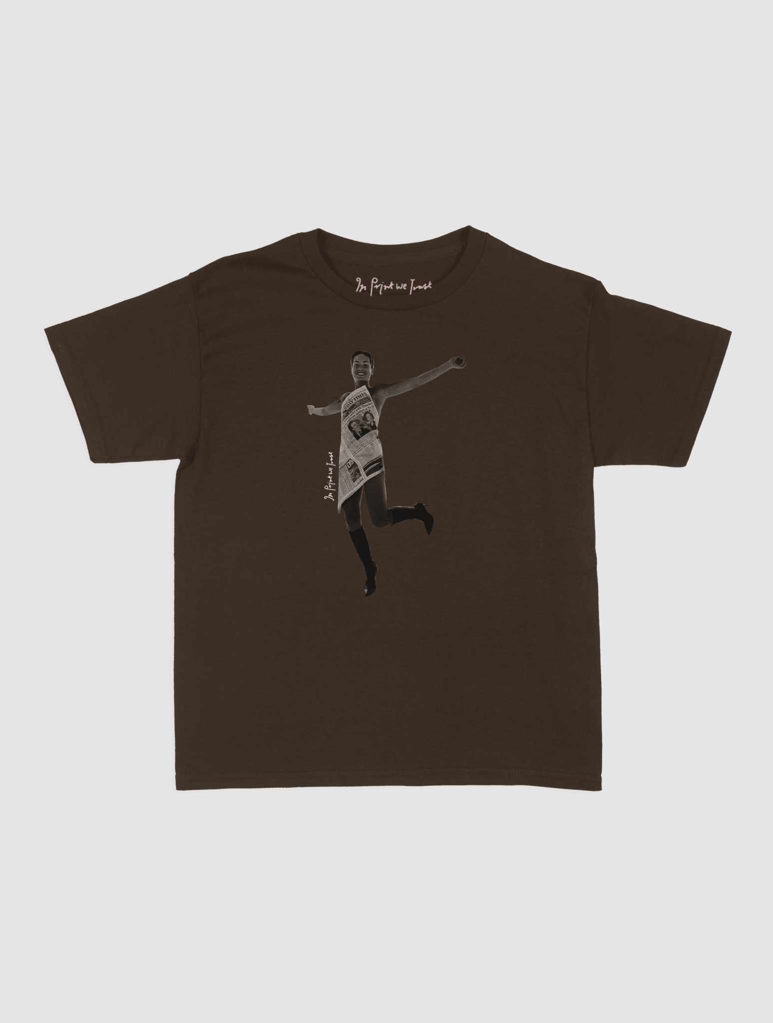 good news baby tee - In Print We Trust