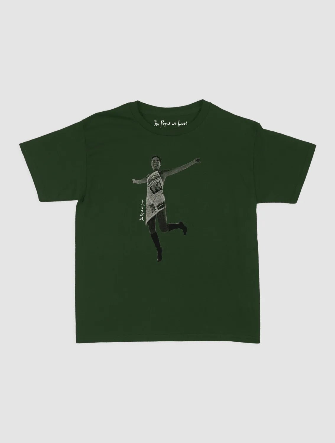 good news baby tee - In Print We Trust