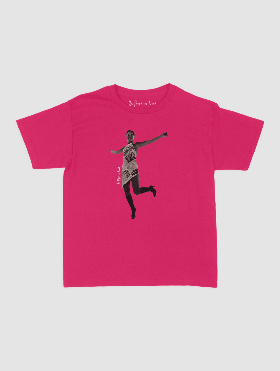 good news baby tee - In Print We Trust
