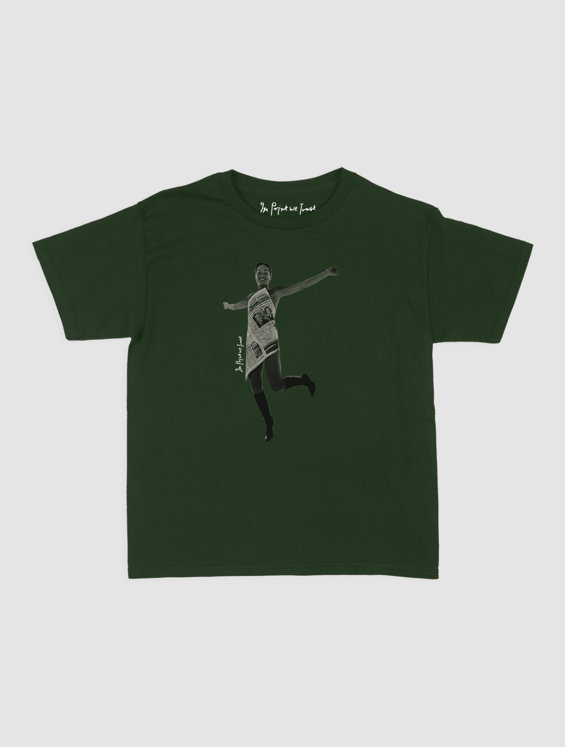 good news baby tee - In Print We Trust