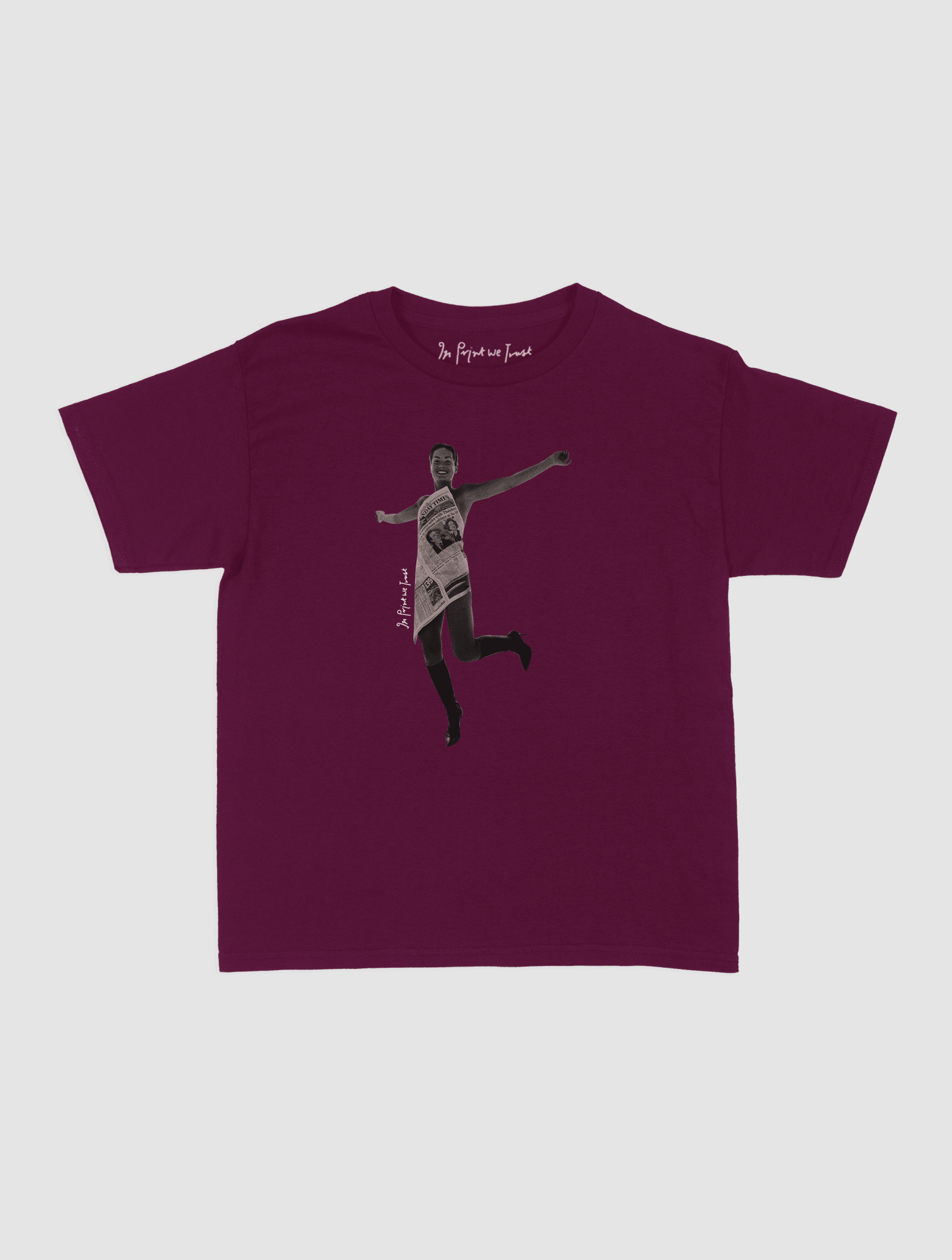 good news baby tee - In Print We Trust