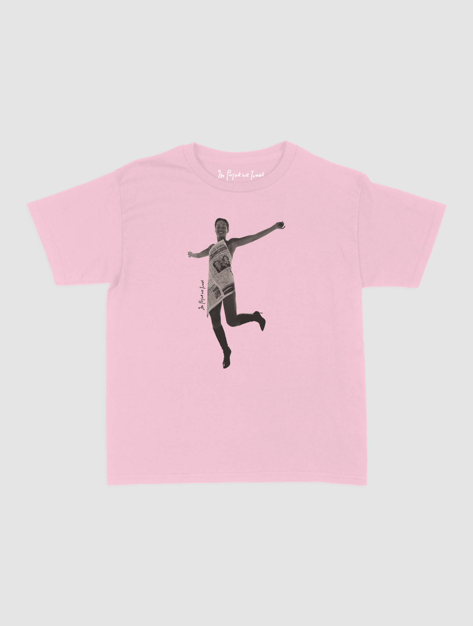 good news baby tee - In Print We Trust