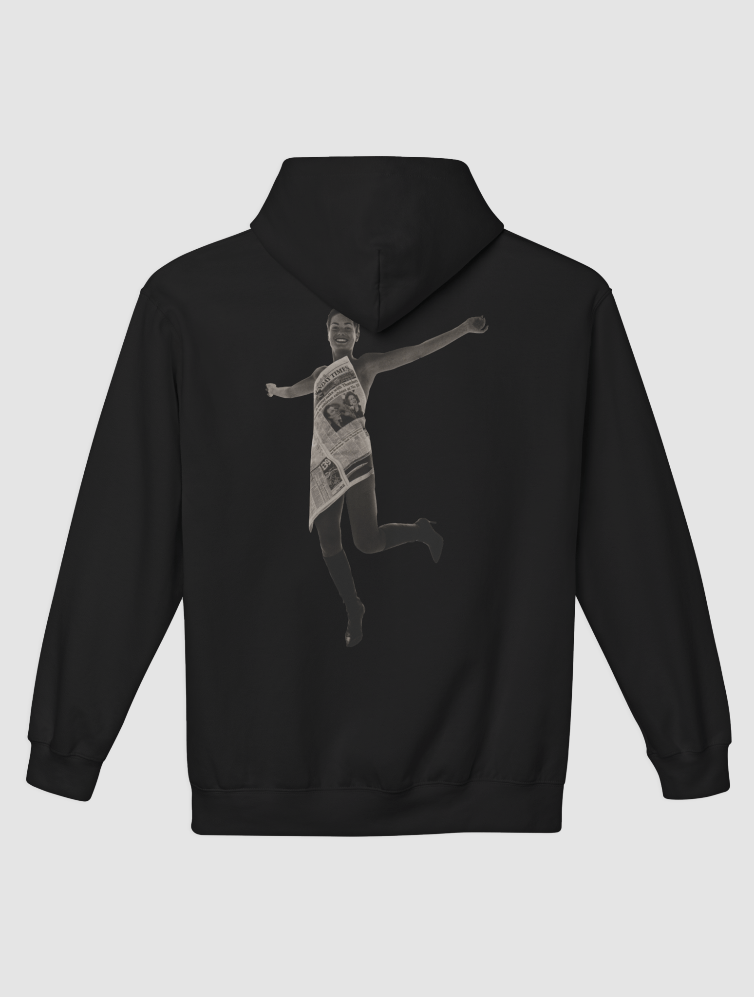 good news hoodie - In Print We Trust