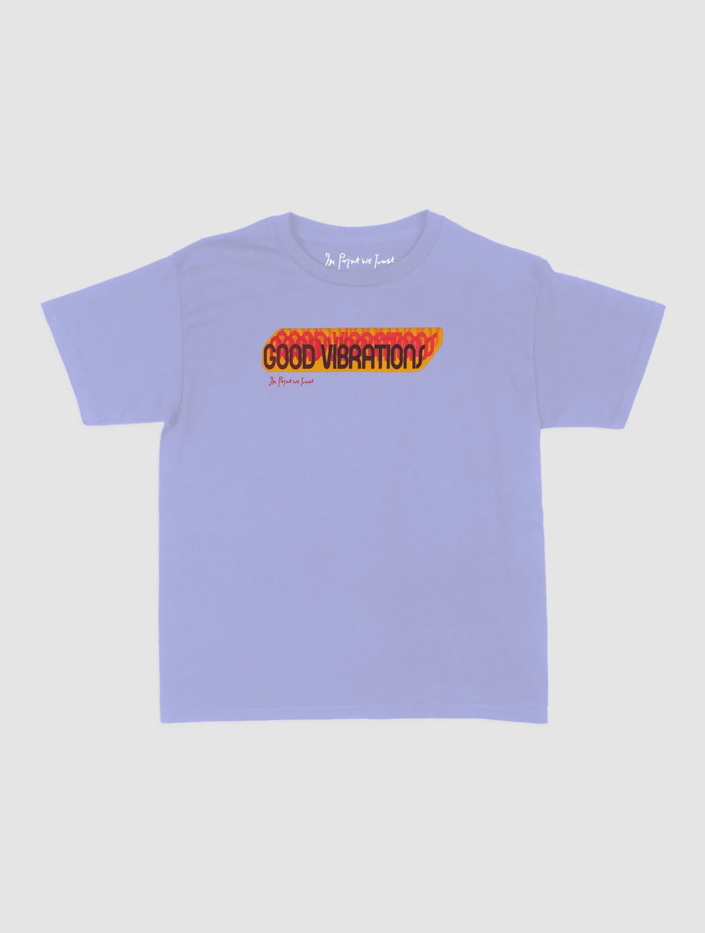 good vibrations baby tee - In Print We Trust
