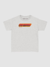 good vibrations baby tee - In Print We Trust