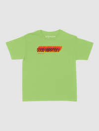 good vibrations baby tee - In Print We Trust